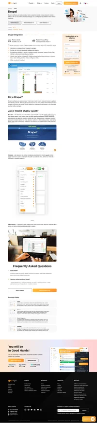 Integrace Drupalu pro LiveAgent umožňuje umístit na web tlačítko živého chatu. Přeměňte své návštěvníky rychleji a odpovězte jim prostřednictvím tiketovacího systému.