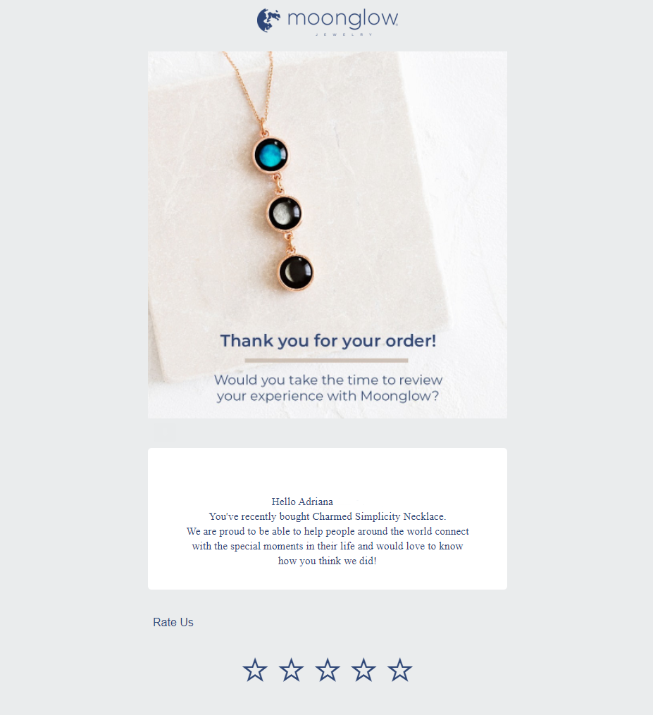 Děkujeme vám za vaši objednávku e-mailem