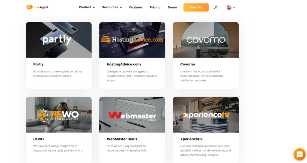 LiveAgent - reference