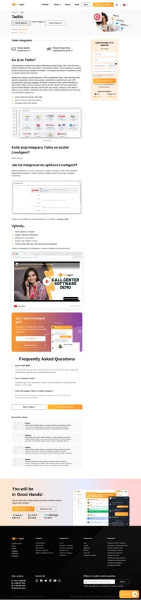 LiveAgent a Twilio jsou nyní partnery VOIP. Zjistěte více o možnostech Twilio v LiveAgent - Call centrum.