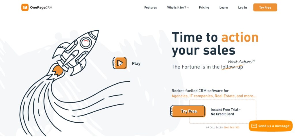 onepagecrm-homepage Domovská stránka OnePageCRM