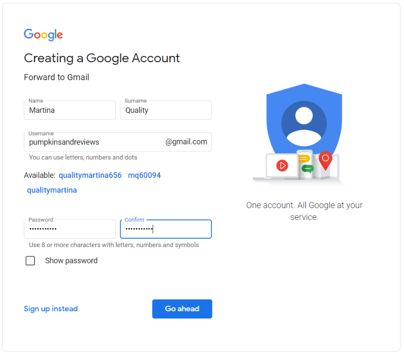 Gmail - nastavení firemního účtu