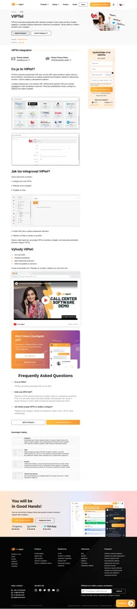 VIPTel je slovenský poskytovatel VoIP, který nabízí komplexní služby volání pro firemní klientelu. Další informace o integraci společnosti VIPTel do aplikace LiveAgent.