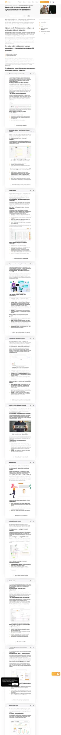 Jak řešit problémy zákazníků? Použijte náš kontrolní seznam postupů pro vyřizování stížností zákazníků, abyste měli jistotu, že je o vše postaráno.