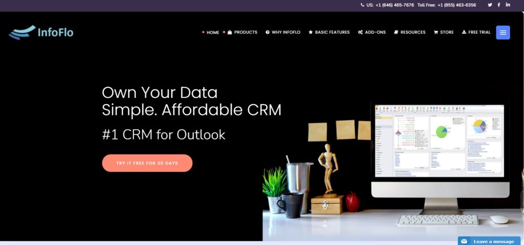 infoflo-homepage Domovská stránka InfoFlo