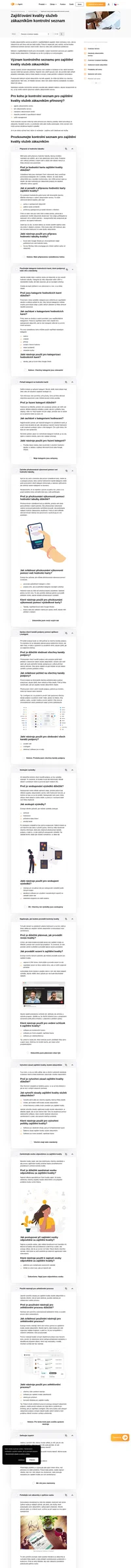 Snažíte se udržet kvalitu služeb zákazníkům na nejvyšší úrovni? Pokud ano, pomůže vám s tím náš kontrolní seznam pro zajištění kvality zákaznických služeb!