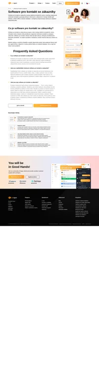 Software pro kontakt se zákazníky je program, který zvyšuje efektivitu kontaktního centra. Více informací získáte v glosáři LiveAgent.
