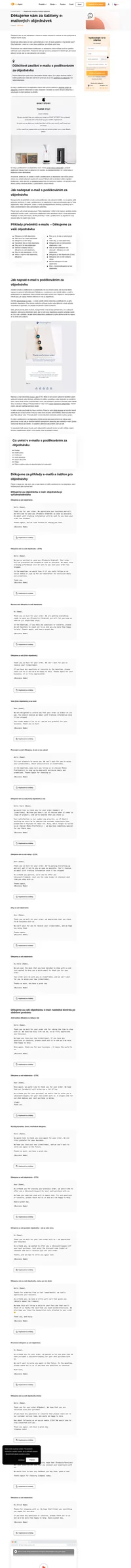 Jak profesionálně a osobně poděkovat za vaši objednávku? Obsahuje tipy, jak napsat děkovný e-mail, díky němuž se vaši zákazníci budou cítit oceněni.