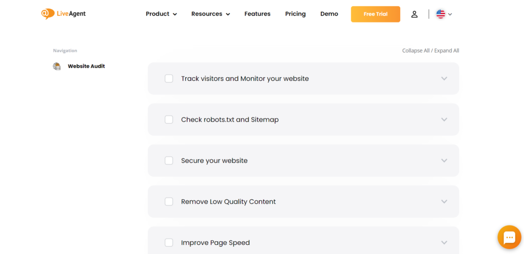 Příklad kontrolního seznamu